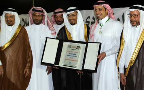 نادي الشعيب بحريملاء يحتفي ببطل العالم للراليات ياسر بن سعيدان 