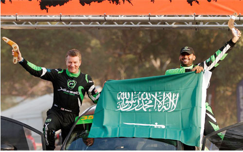السائق السعودي يحقِّق المركز الثالث خلال مشاركته الأولى في أستراليا 