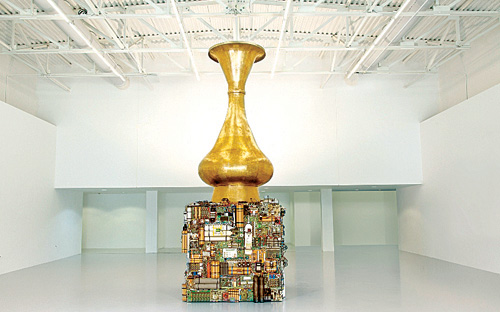 «العصر الذهبي» لعادل عبد الصمد في المتحف الحديث في قطر 