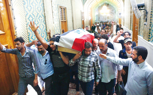 ارتفاع حصيلة تفجير مسجد مصعب بن عمير إلى  (18) قتيلاً و(21) جريحاً 