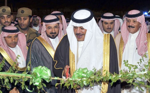 الأمير مشاري بن سعود يطلق مهرجان الرمان السنوي الثاني بالباحة 