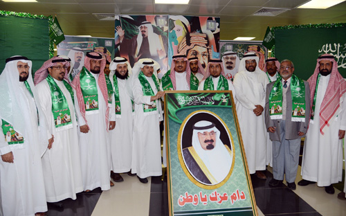 تواصل الفعاليات الاحتفالية باليوم الوطني  في جامعة الملك خالد 