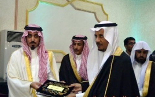 الأمير سعود بن خالد يرعى حفل جمعية تحفيظ القرآن بالبجادية 