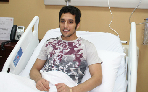 الخراشي يتماثل للشفاء بمستشفى د.سليمان الحبيب 