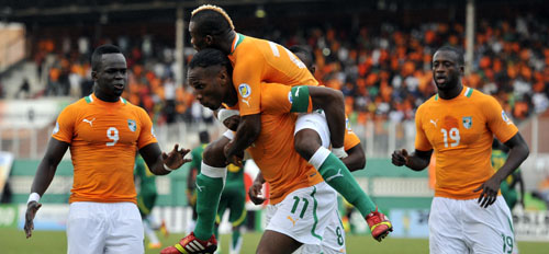 ساحل العاج على مشارف نهائيات مونديال 2014 للمرة الثالثة على التوالي 