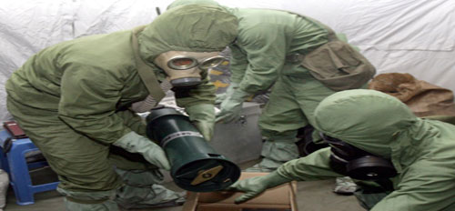 سوريا تنضم رسمياً إلى اتفاقية حظر الأسلحة الكيميائية   