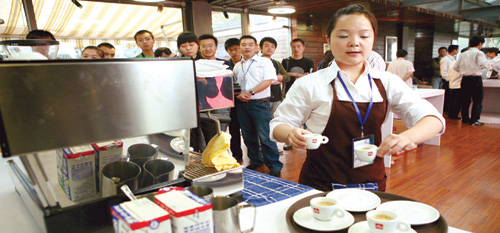 انتشار شرب القهوة في شرق آسيا 