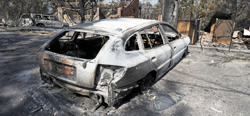 حرائق غابات أستراليا تدمير مئة منزل