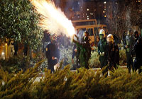 الشرطة التركية تفرق مظاهرة في أنقرة