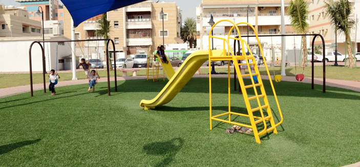 أمانة محافظة جدة تفتتح حديقتين في العزيزية ومشرفة 