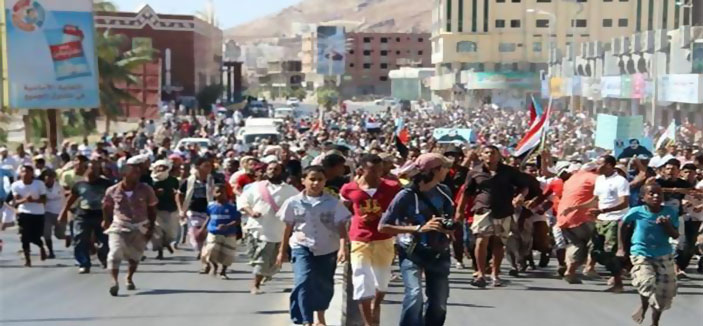 «عصيان مدني» في حضرموت بجنوب شرق اليمن 