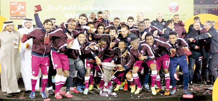 قطر تحرز لقبها الأول في بطولة غرب آسيا 