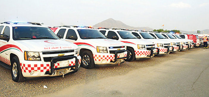 الهلال الأحمر السعودي يشارك في تغطية 116 فعالية على مستوى المملكة 