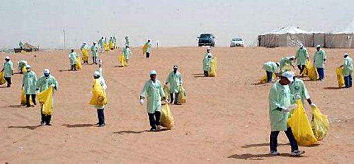 أمانة الرياض تطلق حملة نظافة المليون السابعة (برّ بلا نفايات) في الثمامة 