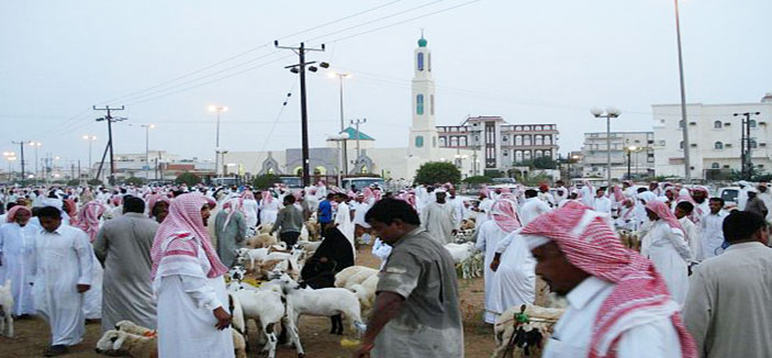روائح سوق الغنم تزعج المصلِّين بجامع الحزم بمحافظة حريملاء 