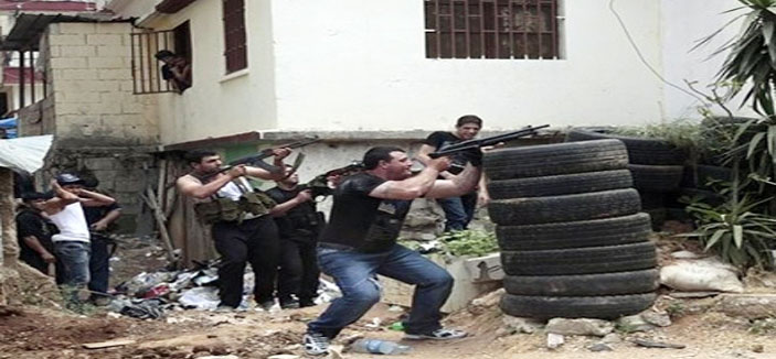 قتيلان وثمانية جرحى في اشتباكات طائفية في شمال لبنان   