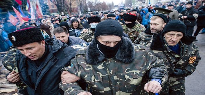 «قتلى وجرحى» في اشتباكات مع انفصاليين موالين لموسكو في كييف 