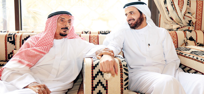 الشيخ ثنيان بن فهد الثنيان يحتفي برؤساء الغرفة التجارية 