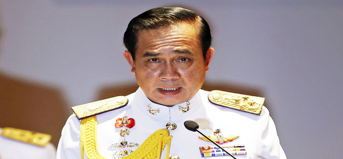 قائد الانقلاب في تايلاند يلوِّح باستخدام القوة في مواجهة الاحتجاجات 