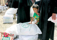 الحملة السعودية تستهدف 346 أسرة سورية بالأردن