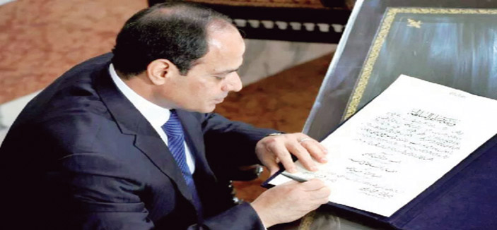 مصر تكتسي بالفرحة عقب أداء السيسي اليمين الدستورية 