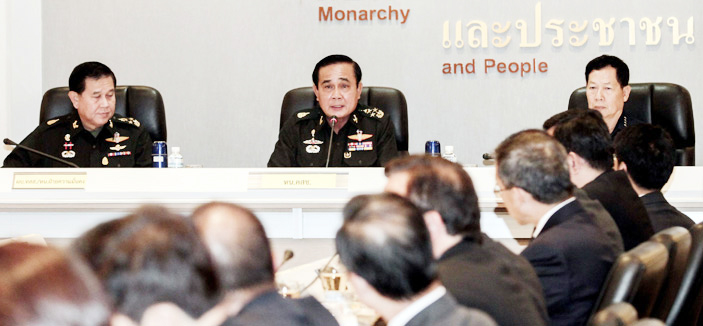 رئيس المجلس العسكري التايلاندي: تشكيل حكومة مؤقتة في أغسطس 