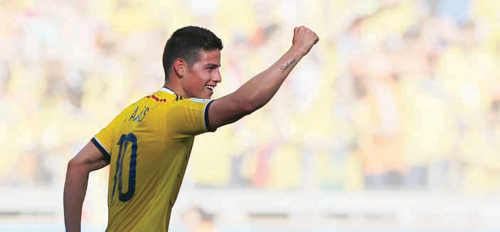 الفتي رودريجيز يتصدر واجهة المشهد مع كولومبيا في كأس العالم 