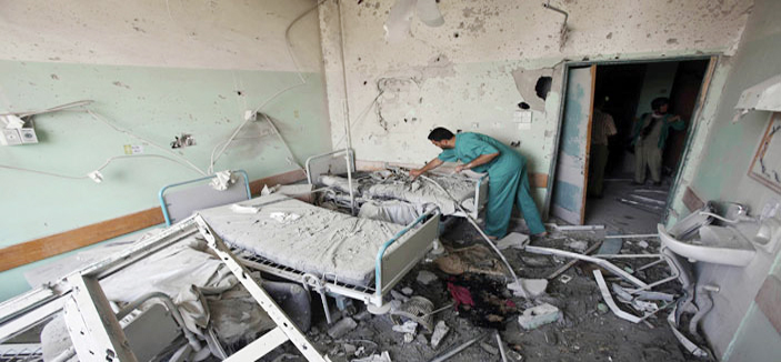 الاحتلال الصهيوني استهدف 25 مؤسسة صحية خلال العدوان على غزة 
