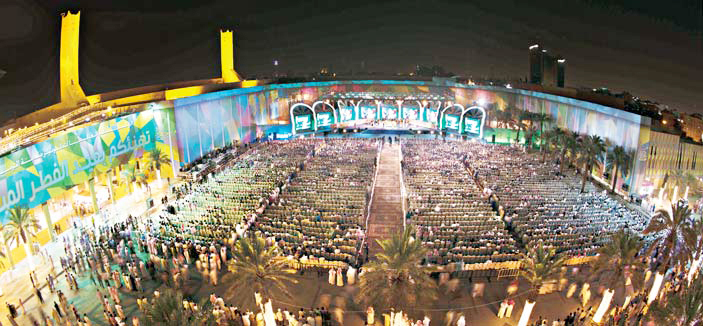«هيئة تطوير الرياض» تجهز ساحات قصر الحكم لاحتفالات عيد الفطر المبارك 