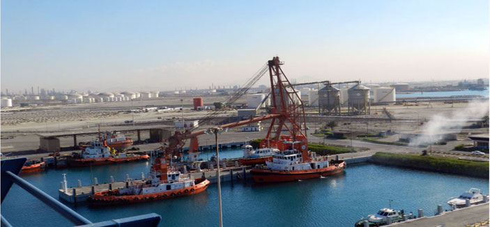 ميناء الملك فهد الصناعي بينبع يحقق مناولة 8.836,363 طناً 