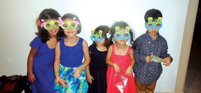 الأطفال الخليجيون يحتفلون في هيوستن 