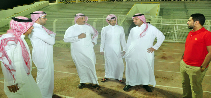 لجنة من رابطة دوري المحترفين تعاين ملعب الخليج 