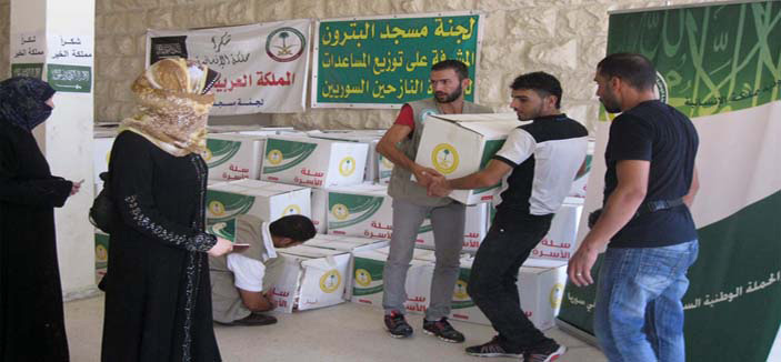 الحملة الوطنية السعودية لنصرة الأشقاء السوريين تواصل مشروعاتها في لبنان 