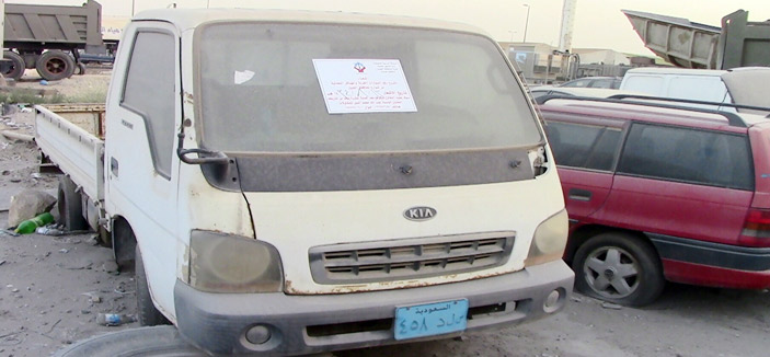 إزالة 805 سيارات مشوهة لمحافظة الجبيل 
