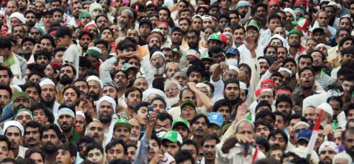 50 جريحا في المواجهات بين الشرطة ومتظاهرين في باكستان 