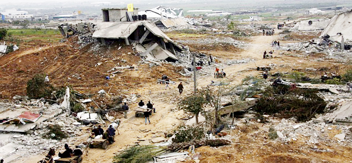 حكومة الوفاق الفلسطينية تُصادق على الخطة الوطنية لإعادة إعمار غزة 