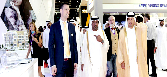 الشيخ أحمد بن سعيد آل مكتوم يفتتح سيتي سكيب دبي 