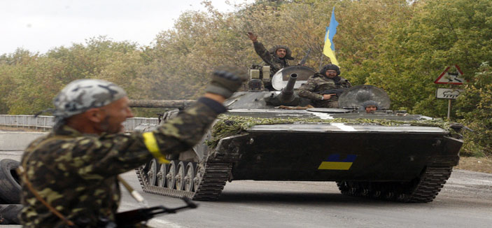 معارك ليلية جديدة في الشرق الأوكراني 