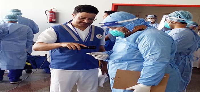 الصحة تنفذ تجربة فرضية باشتباه «ايبولا» في مطار جدة 