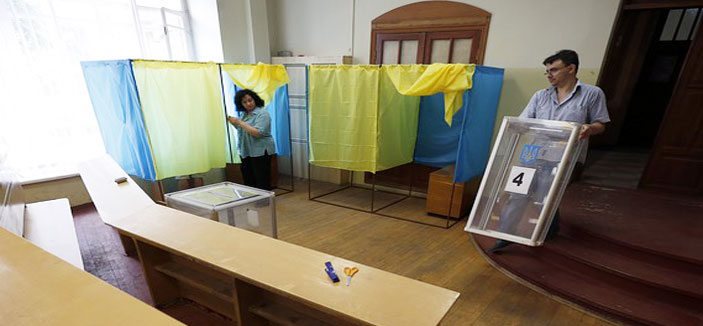 لجنة انتخابية تبدأ التحضير لانتخابات لوجانسك شرقي أوكرانيا 