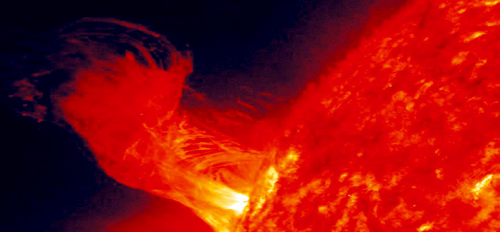 فلكية جدة: انفجار «مرعب» في الجانب البعيد من الشمس 