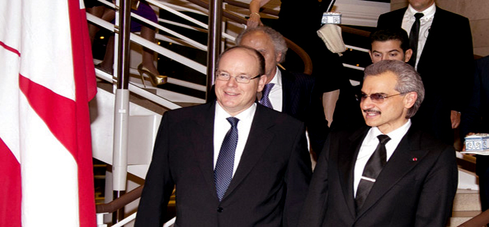 الأمير الوليد يحضر الحفل الخيري لمنظمة السرطان الأوروبية في موناكو 
