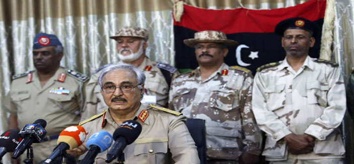 ليبيا .. حفتر يبدأ هجومه سعياً لاستعادة بنغازي 