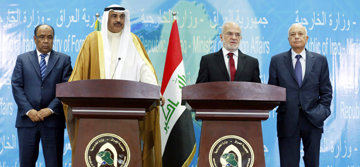 الوفد العربي يتضامن مع العراق ويرفض الوجود الأجنبي