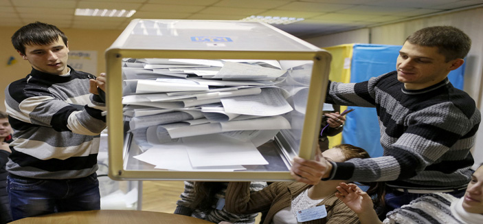 روسيا تعترف بالانتخابات البرلمانية في أوكرانيا 