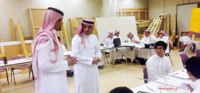 قسم التربية الفنية بجامعة الملك سعود مهمته الارتقاء بذائقة المجتمع 