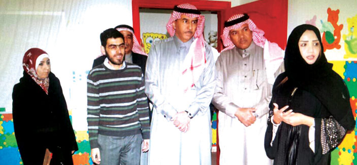 السفير السعودي بالأردن يزور الأكاديمية السعودية للتربية الخاصة بعمّان 