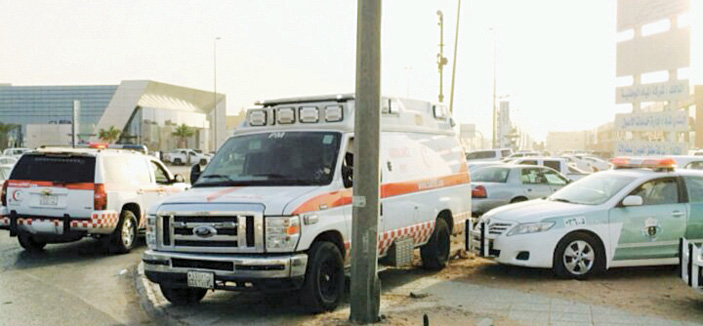 الهلال الأحمر يباشر 2172 حالة خلال 96 ساعة في منطقة الرياض 
