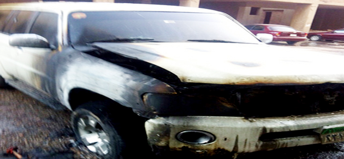 حبس المتهم بإحراق سيارتين للقنصلية السعودية بالسويس 