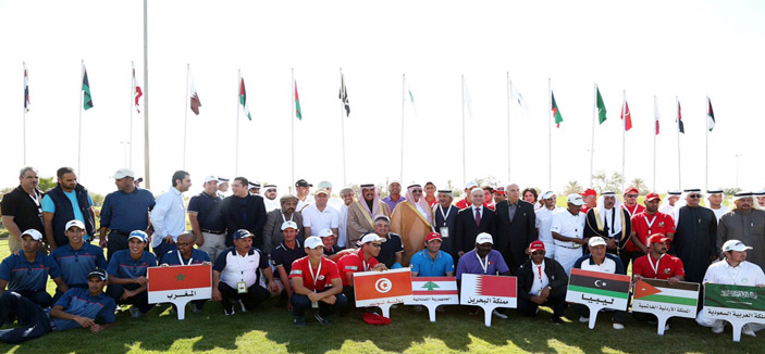 افتتاح البطولة العربيَّة للجولف 